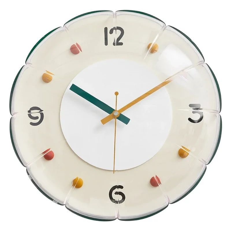 

Modern simple wall clock living room 2024 new dining room atmosphere creative clock wall hanging