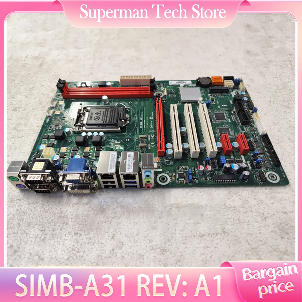 

SIMB-A31 REV: A1 для материнской платы промышленного компьютера Advantech H81 с двумя сетевыми портами LGA1150