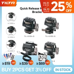TILTA TA-AMB Adjustable Quick Release Monitor Holder Camera Clamp Swivel and Tilt Monitor Mount with Cold Shoe/ARRI/ NATO Mount