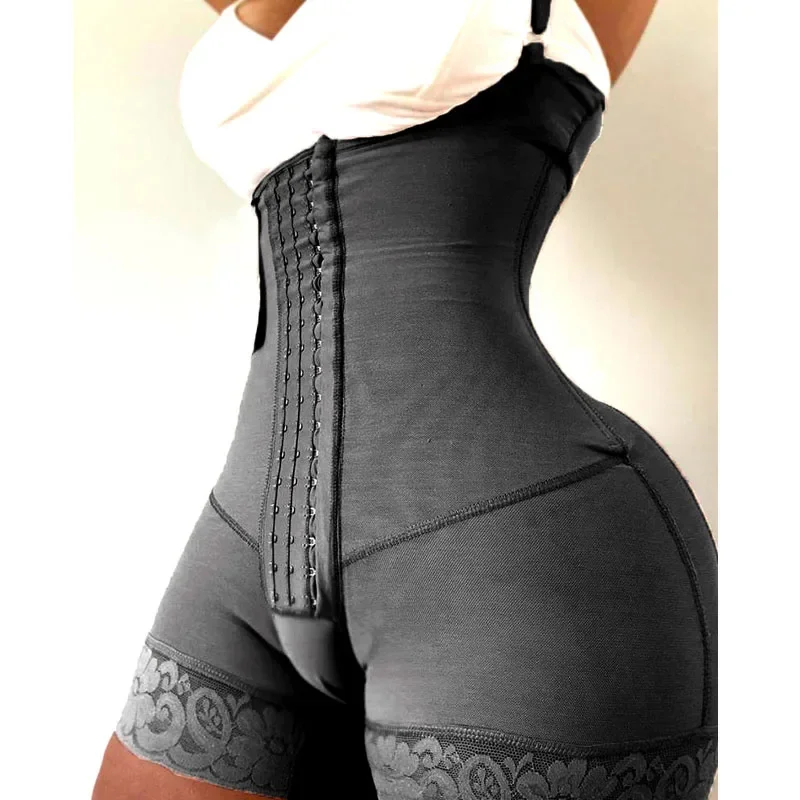 AfruliA Full Body Shaper Fajas Colombianas Girdle High Compression Shapewear Slimming Sheath Tummy Control Panties Waist Trainer