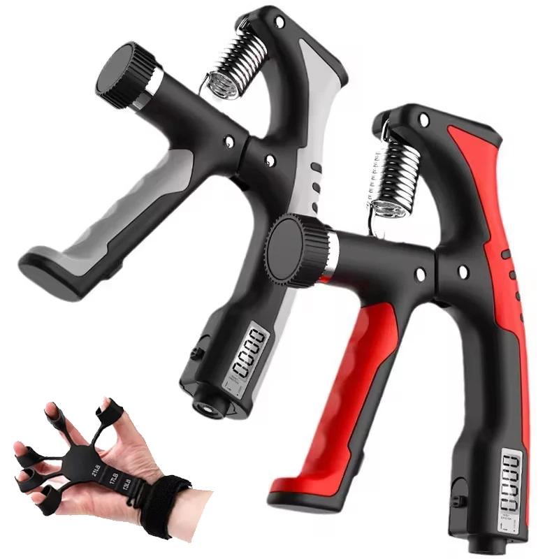 10-100 KG Elektronische Smart Zählen Hand Grip Einstellung Übung Power Stärkung Zange Frühling Finger Prise Handgelenk Training