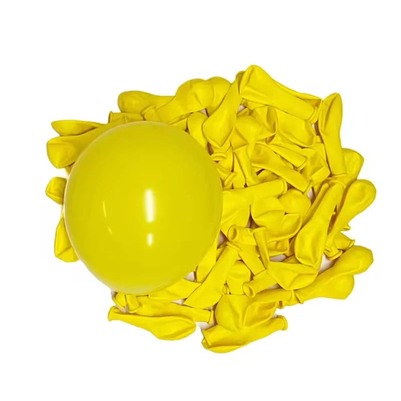 30Pcs 5/10/12 Inch Birthday Balloons In Red Orange Yellow Blue Purple Latex Balloons For Birthday Parties and Anniversaries