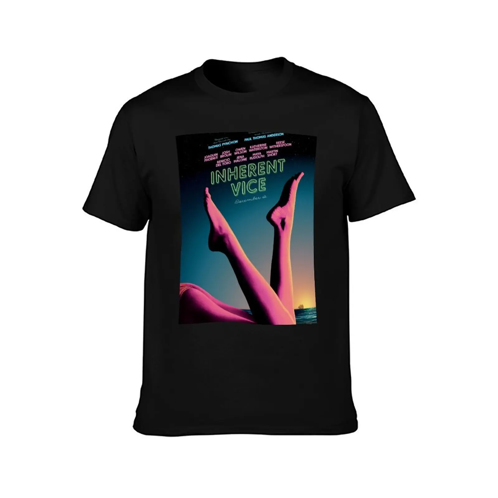 Inherent Vice T-Shirt Plus Size Loose Short Sleeve Top T-Shirt