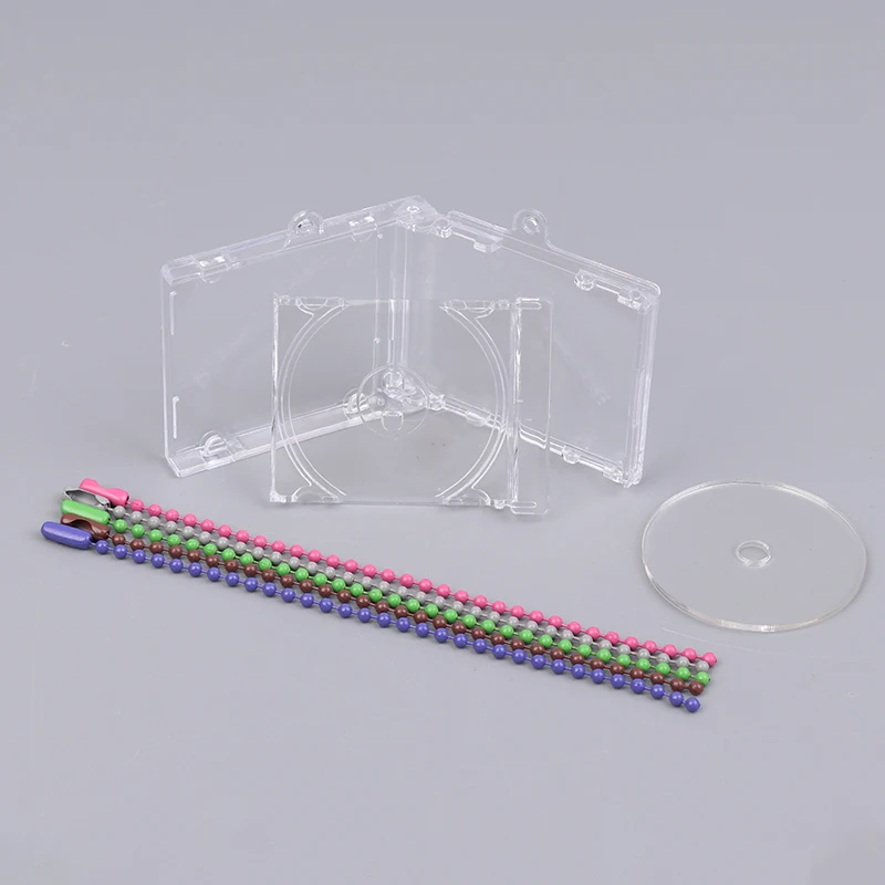 Mini NFC Functional CD Disc Case Key Chain Peripheral Commemorative Album Key Holder For DIY Backpack Pendant