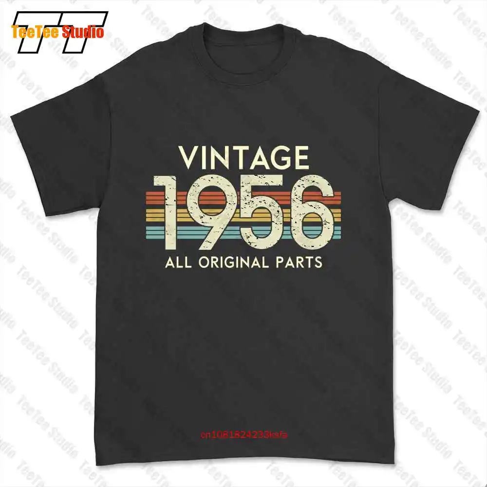 All Original Parts Vintage 1956 65Th Birthday T-shirt Tee 1SXG