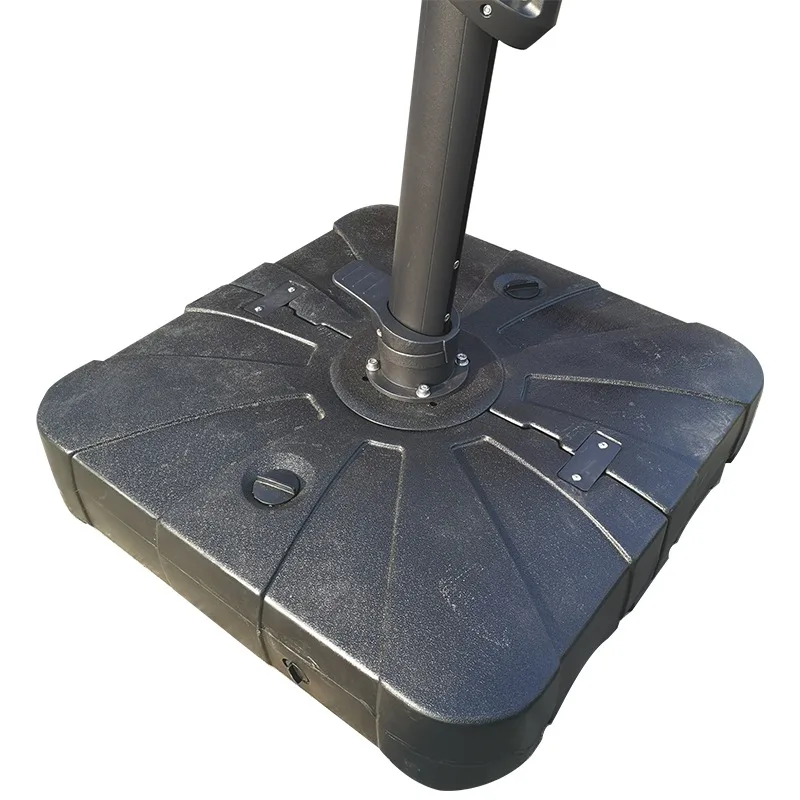 Granite garden parasol cantilever umbrella base 40kg