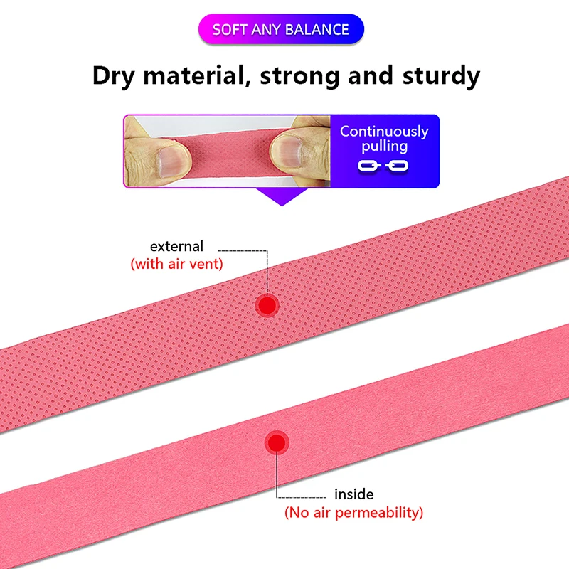 1 szt. Antypoślizgowa, oddychająca, sportowa nad uchwytem, opaska przeciw poceniu się opaska do tenisa na taśmę paletka do badmintona uchwyty