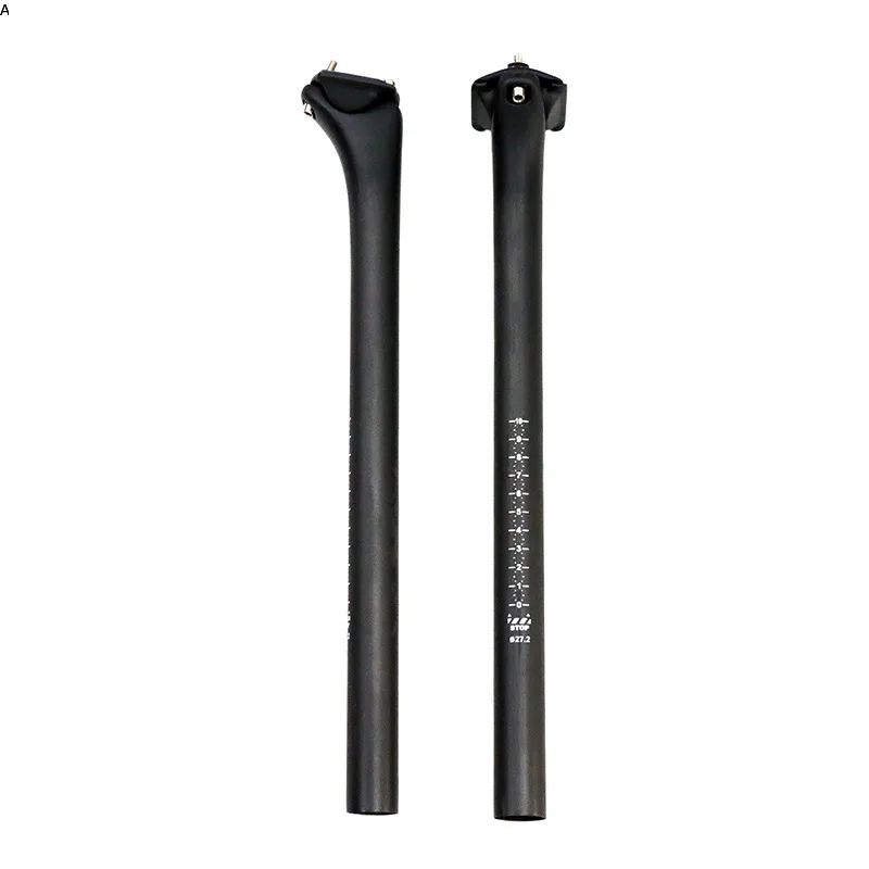 

MTB Carbon Fiber Seat Post 27.2/30.8/31.6mm Matte Black Mountain/Road Bike Seatpost Lightweight Bicycle Parts 150g