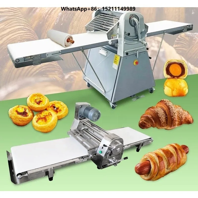 Stainless Steel  Desktop Reversible  Dough  Cutter Sheeter Machine