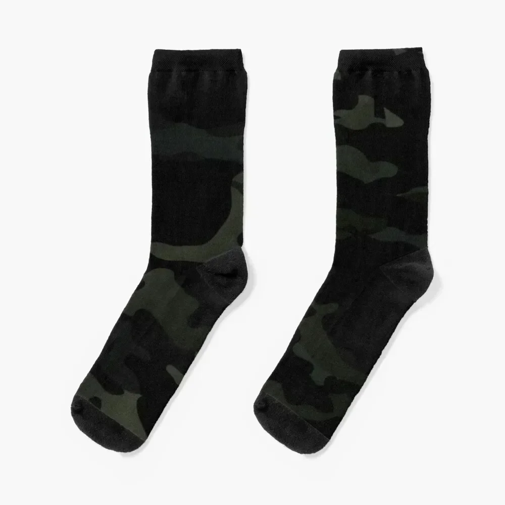 

Multicamo Black Camouflage Socks summer cycling Toe sports Christmas Men Socks Women's