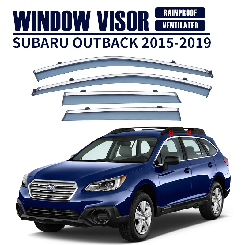 

Оконный козырек для Subaru Outback 2010-2022, Автомобильный Дверной козырек, защитные стекла