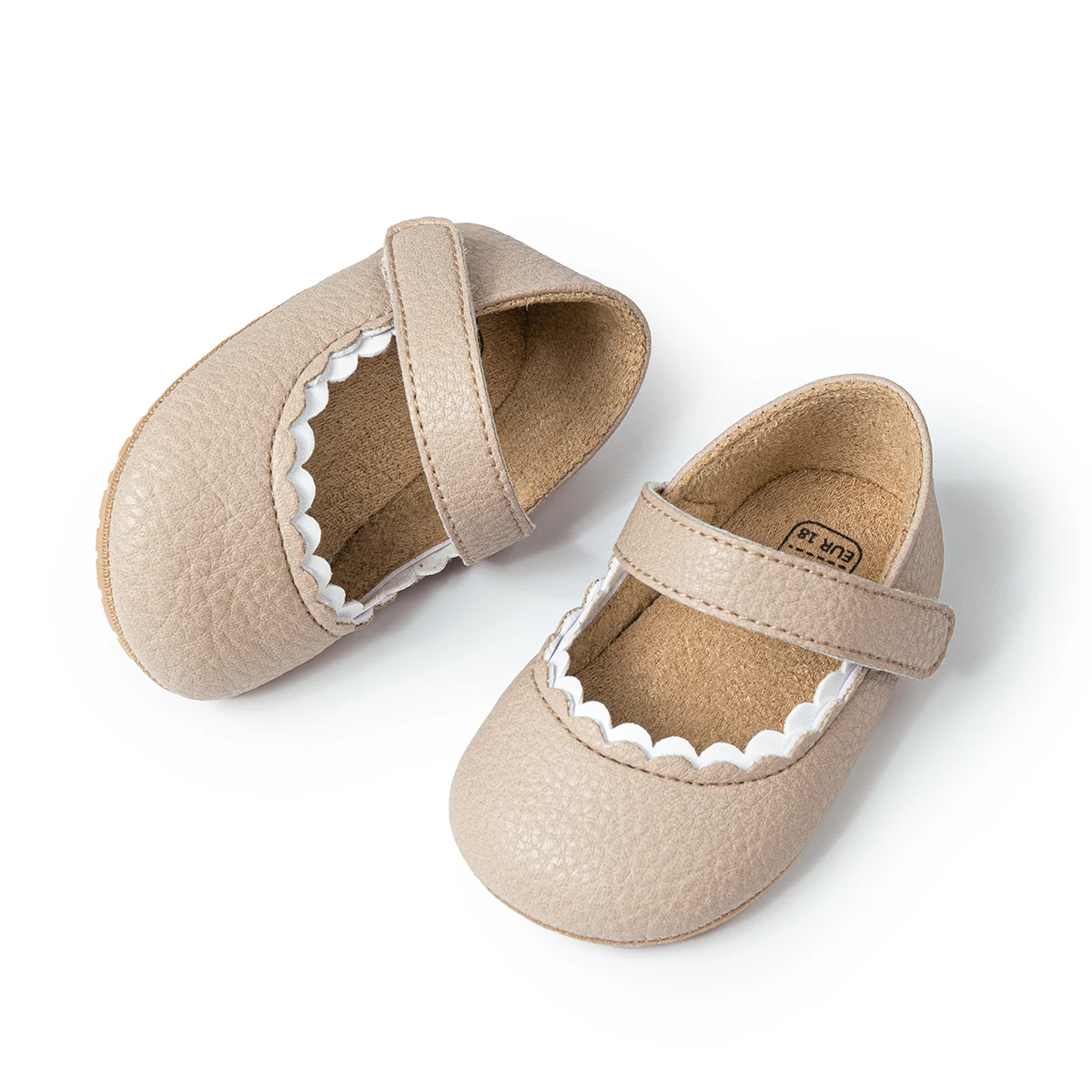 KIDSUN – chaussures de princesse multicolores pour bébés filles de 0 à 18 mois, chaussures de berceau antidérapantes à semelles souples, premiers pas