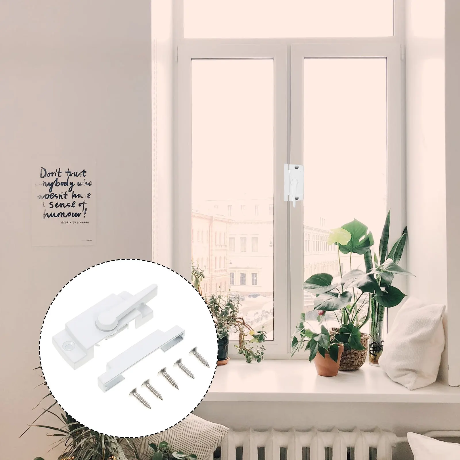 

2 комплекта замков-блокировок для раздвижных окон из цинкового сплава, противоугонные, для домашнего использования, защитное устройство для окон