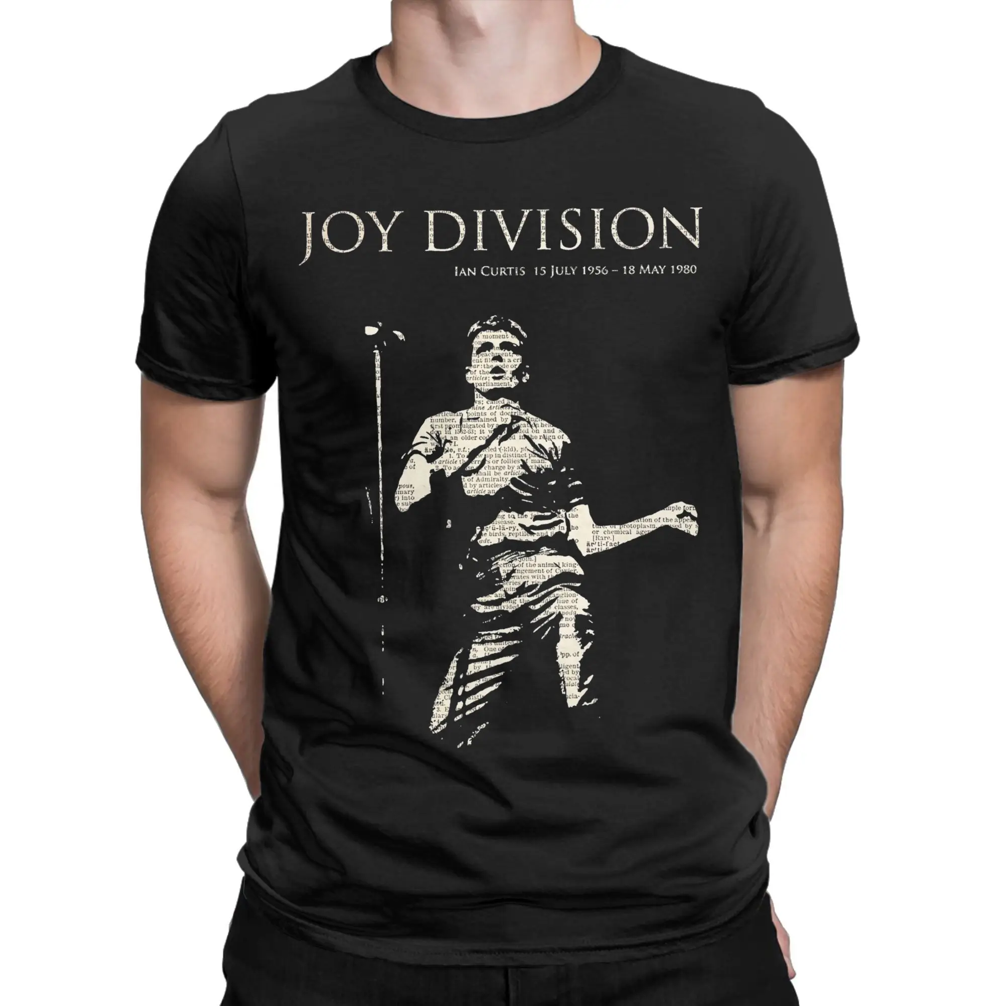 

80s Post Punk rock band Joy Division Tee Shirt for Men Women Graphic Printed T Shirts Cotton Clothing