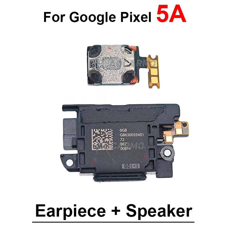 Earpiece Ear Speaker For Google Pixel 7 7Pro 6A 6 Pro 5 5a 4 XL 6Pro Bottom Loudspeaker Buzzer Flex Cable Spare Parts