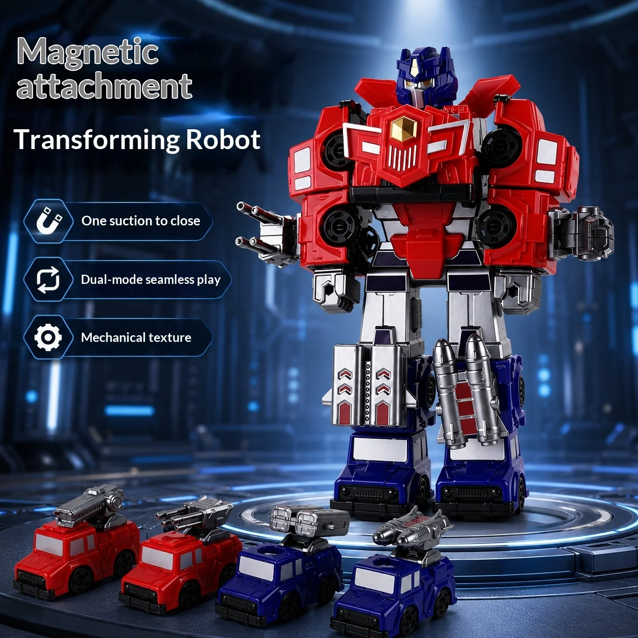 Model Kit Mecha - Magnetic assembly educational toy magnetic fusion
