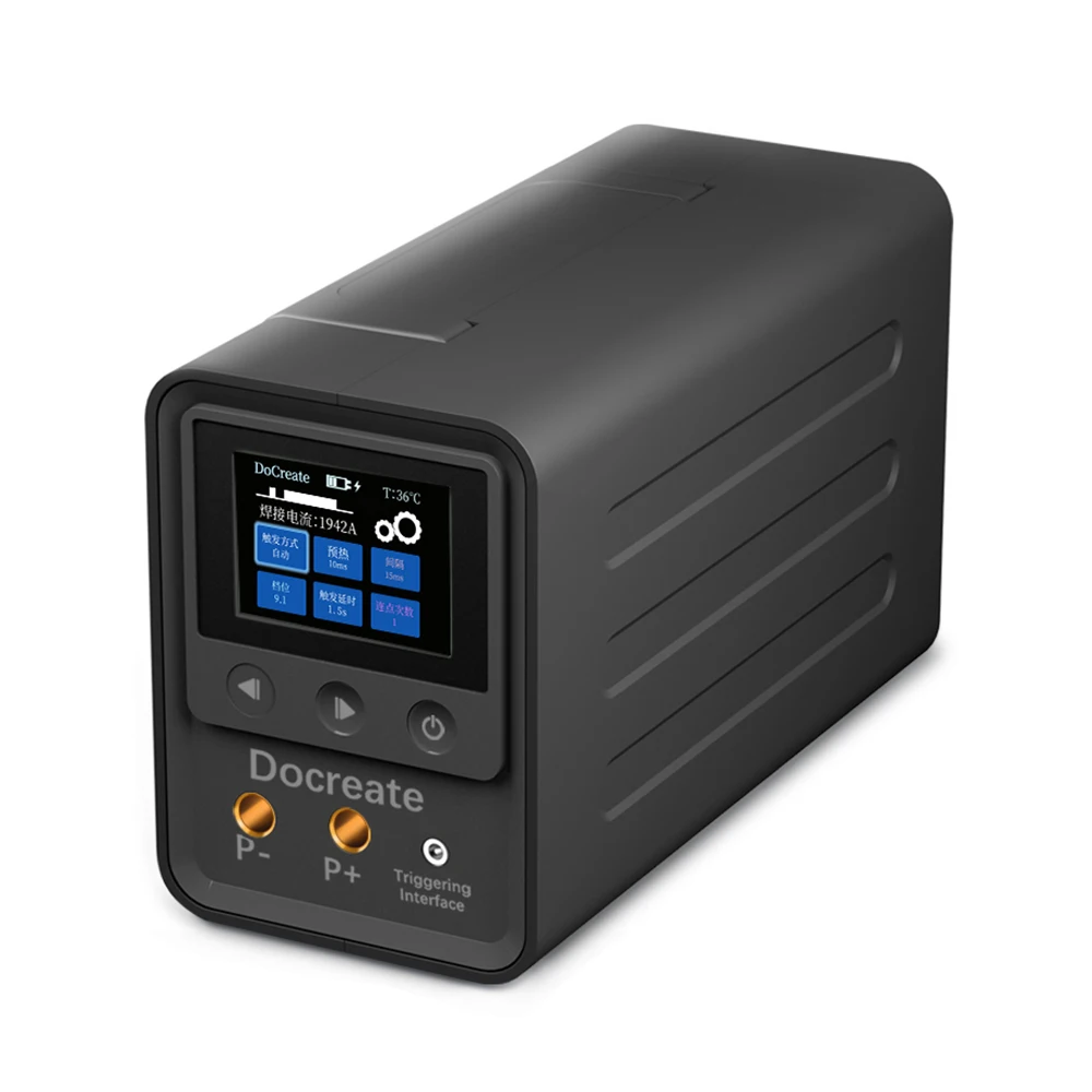 Soudeuse par points portable haute puissance 10000W, machine à souder par points à pédale 1800A, soudeuses réglables pour DIY, batterie 18650