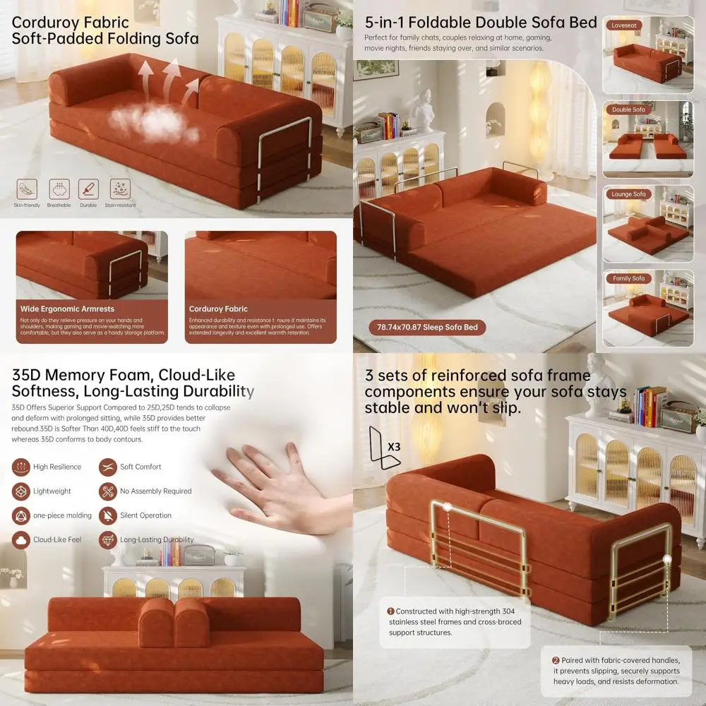 79” Convertible Sof…