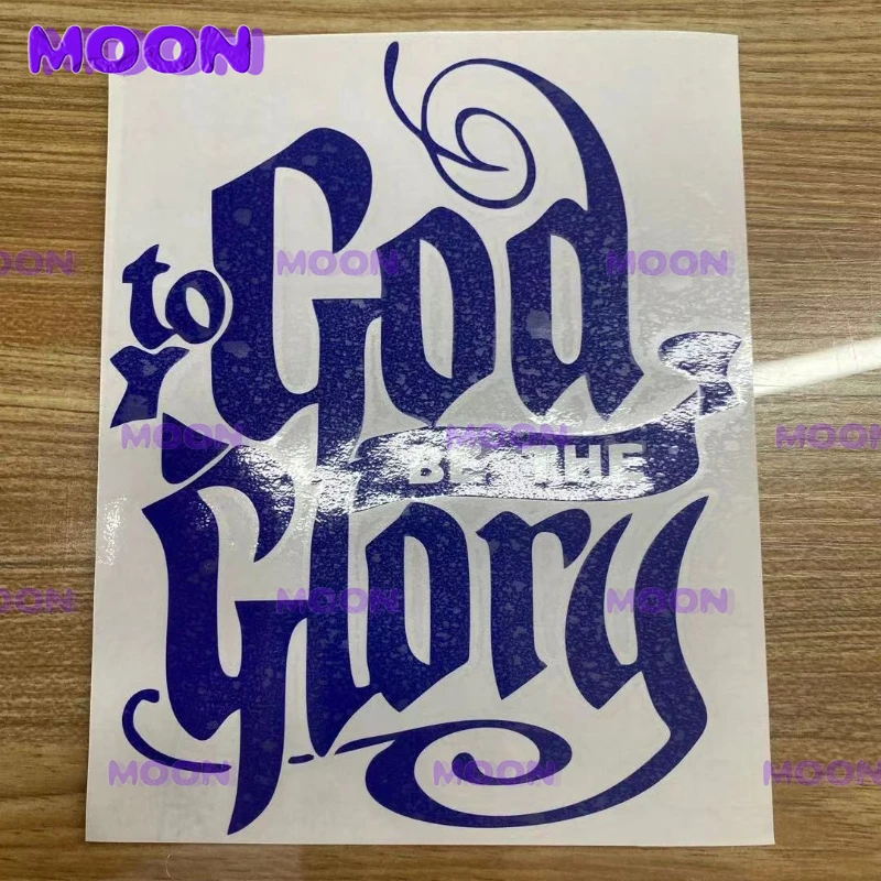 Personalized Stickers  Attractive Creative To God Be The Glory Vinyl Decal Car Truck Window Sticker Bible Verse - view 5
