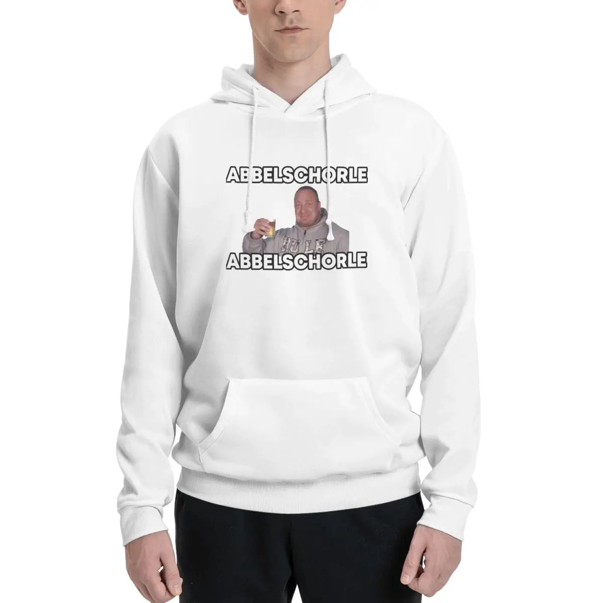 Markus Ruhl Meme Apfelschorle Classic Polyester Hoodie Men's Sweatershirt Warm Dif Colors Sizes