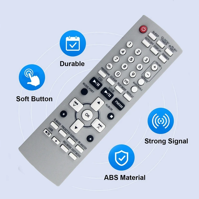 Replace N2QAYB000258 Remote Control for DVD Player Remote Control Home Theater Systems-DTD2