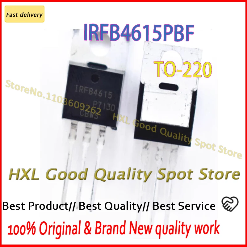 10pcs/lot IRFB4615PBF IRFB4615 TO220 100%new original