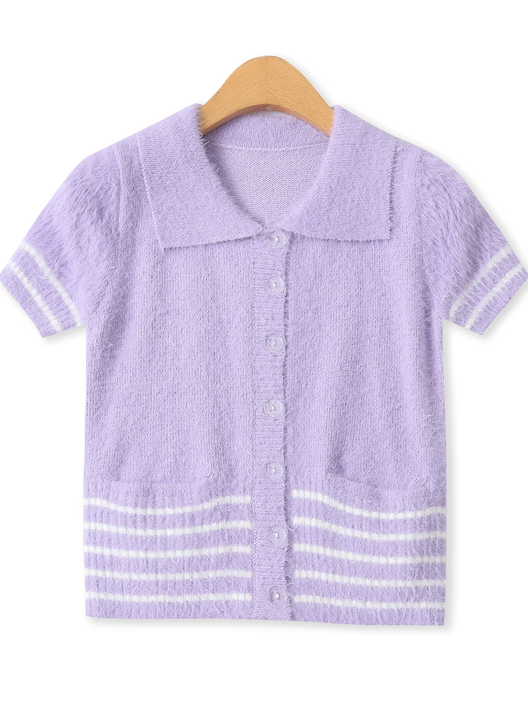 

Faionable ort Sve Ne Трикотаж женский облегающий полосатый цветной блузка-кардиган осенний новый Sle для поездок на работу