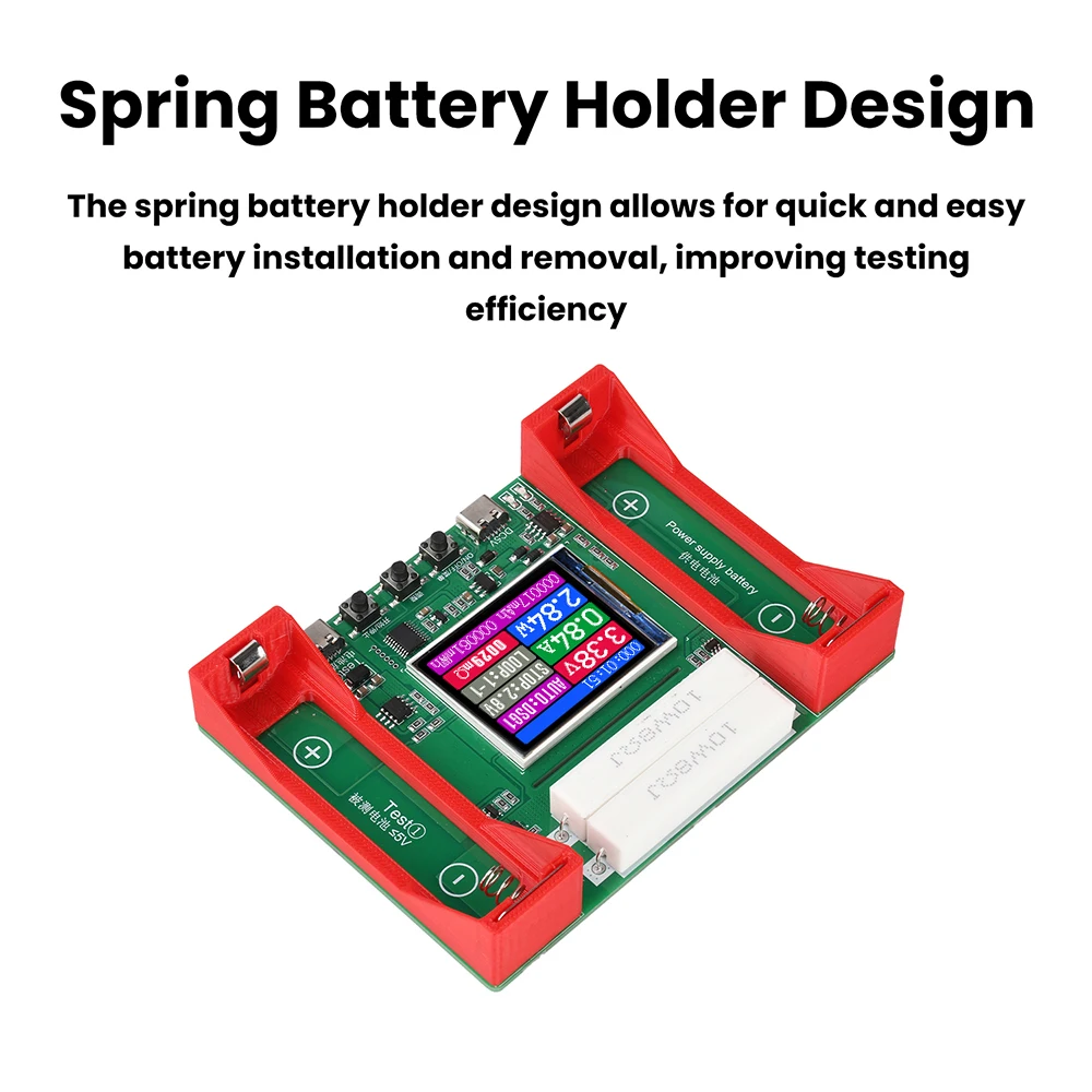 BT4-1CHN 21700 Batteriekapazitätstester, Innenwiderstandstester, automatisches Lade- und Entlademodul, elektronischer Lasttester – Detail 5