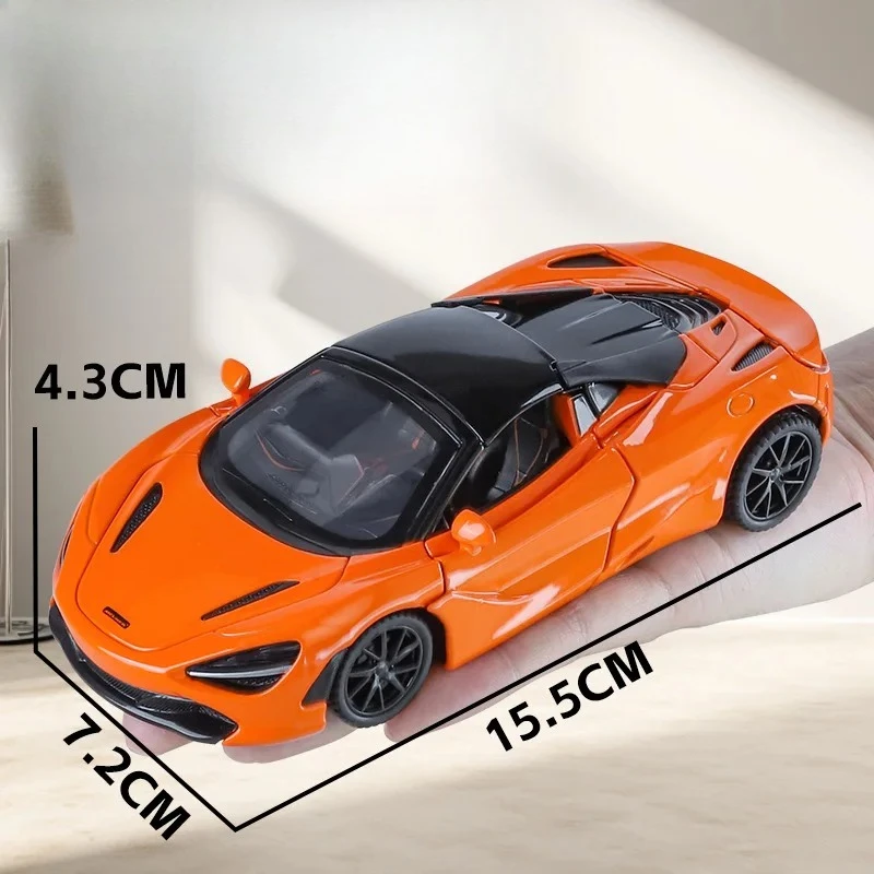 

1:32 модель спортивного автомобиля 720S трансформируемая игрушка-симулятор настольный орнамент награда для детей и мальчиков мелкие подарки оптом