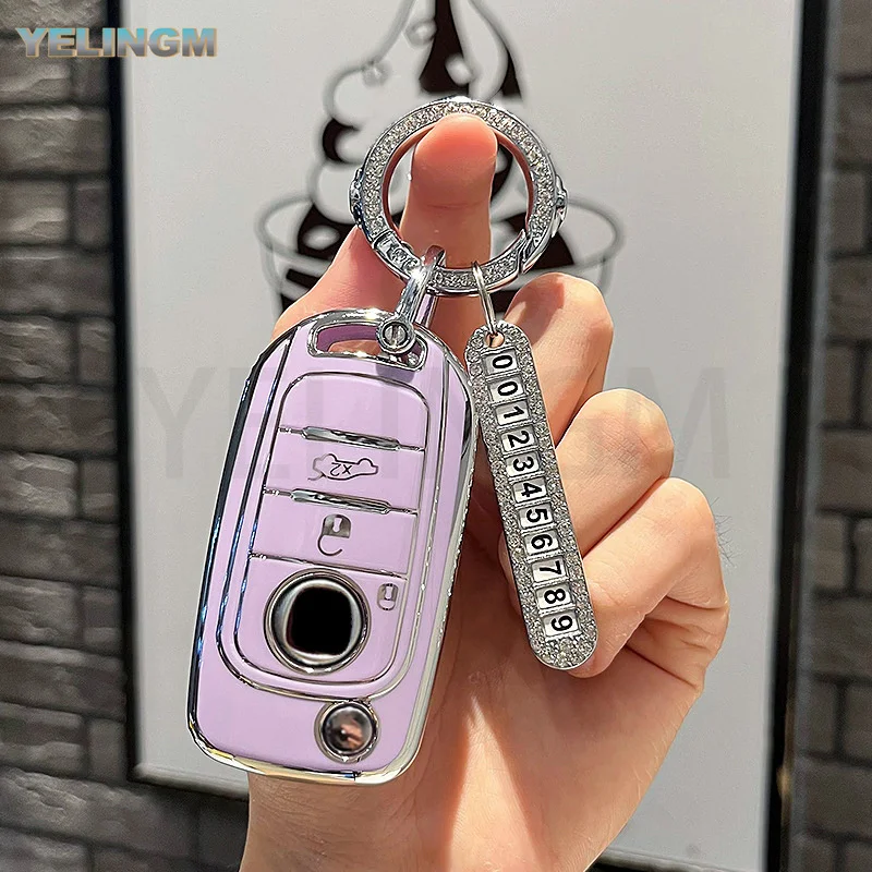 Funda Protectora de TPU para Llaves de FIAT Tipo, Toro, Nuovo Freedom, 500X, Doblo, Argo, Grazie, Fashion, Accesorios para Llaves