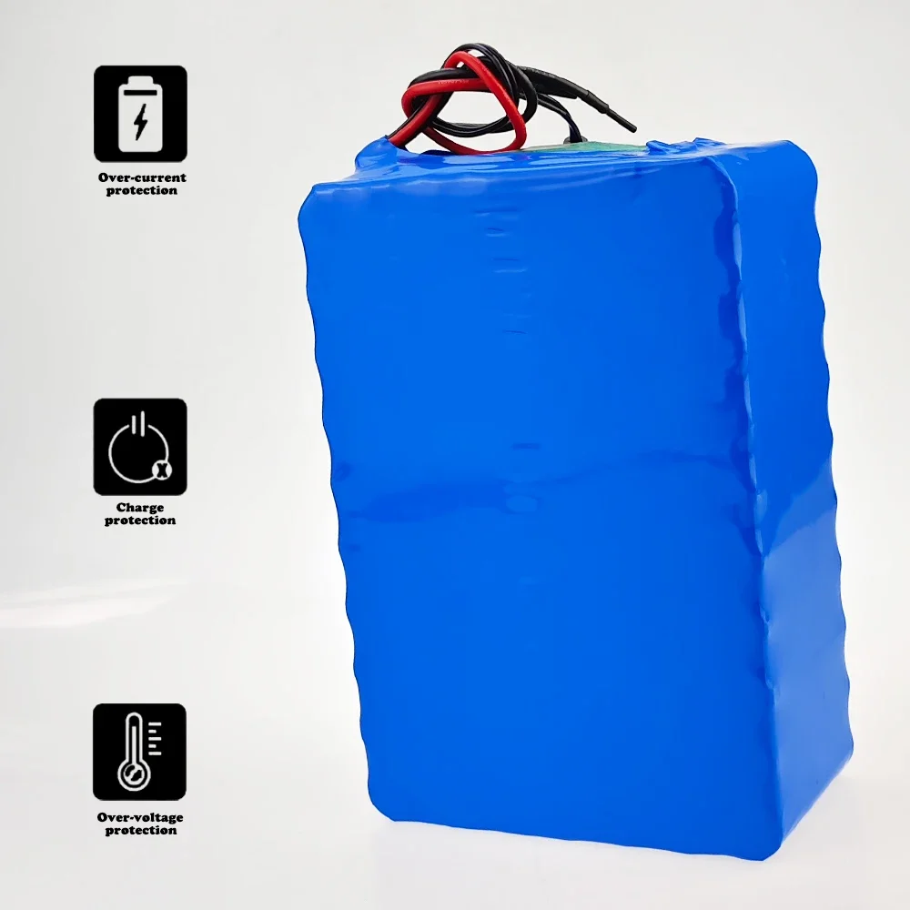 large-capacity 7S10P 18650 29.4V 34000mAh lithium-ion battery is used to replace the lithium-ion battery for bicycles