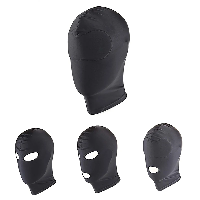 1/2/3 Hole Unisex Elastic Breathable Mask Balaclava Cap Head Hood Halloween Cosplay Party Hat Men Tactical Face Mask Game