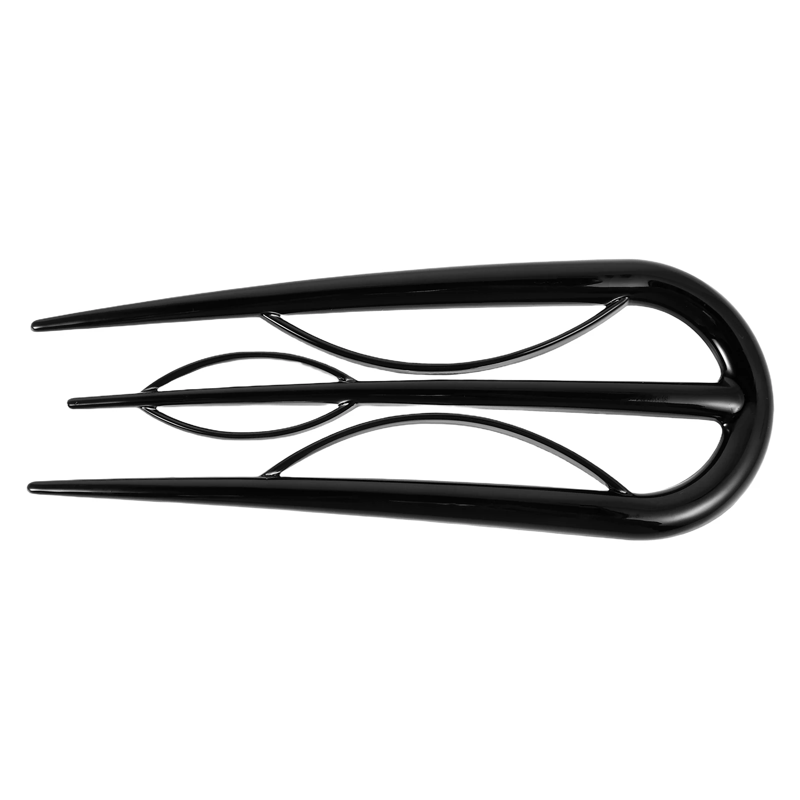 دبوس شعر فرنسي تويست شوكة نسائية سهلة التصميم إكسسوارات بلاستيكية على الطراز الصيني للمرأة