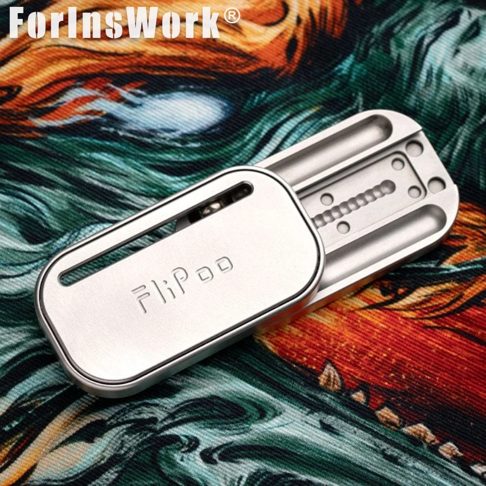 LAUTIE EDC NoizC-Nano PEI varilla de conexión pulida Fidget Spinner serie Noiz