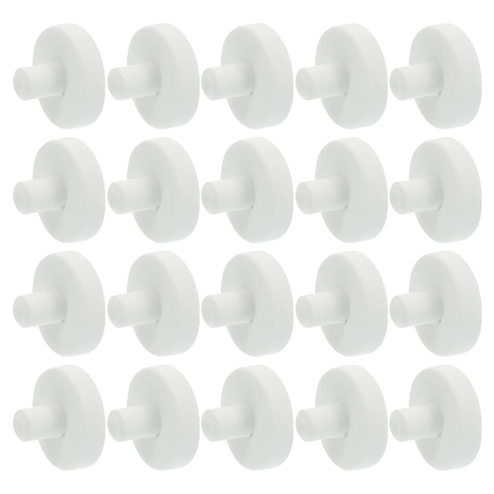 

Pedestal Fish Tank Accessories White Aquarium Decor Fragments Plugs