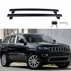 Car Roof Rack Cross Bars Luggage Racks With Anti-Theft Lock For Jeep Grand Cherokee 2011-2021 Roof Racks