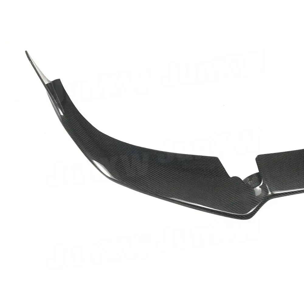 

Dry Carbon Fiber Car Front Bumper Splitter Lip Body Kit Spoiler Diffuser Lip For Lamborghini LP580 LP610 Lip Guard Car styling