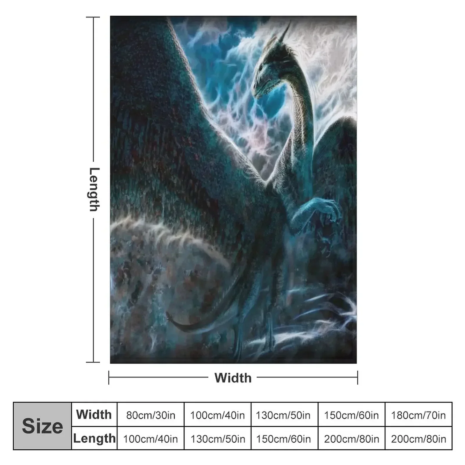 Saphira The Dragon From The Hit Eragon Movie Throw Blanket Tourist Vintage Blankets For Bed Shaggy Nap funny gift Blankets