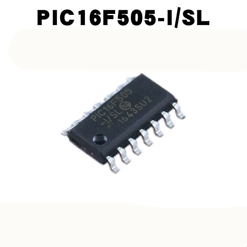 5 قطعة/الوحدة PIC16F505-I/SL PIC16F505 SOP-14 رقائق جديدة #1