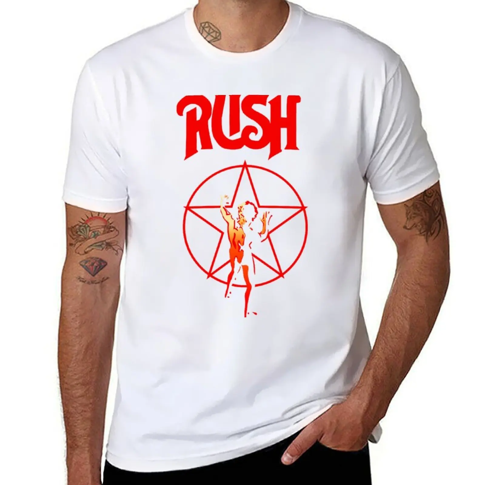 

RED Star Man 2112 T-Shirt t shirts for man cotton t shirts for man cotton soft T-Shirt