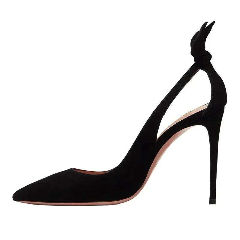 New Women Pumps Suede High Heels Shoes Fashion Office Shoes Stiletto Party Shoes Female Comfort Women Heels