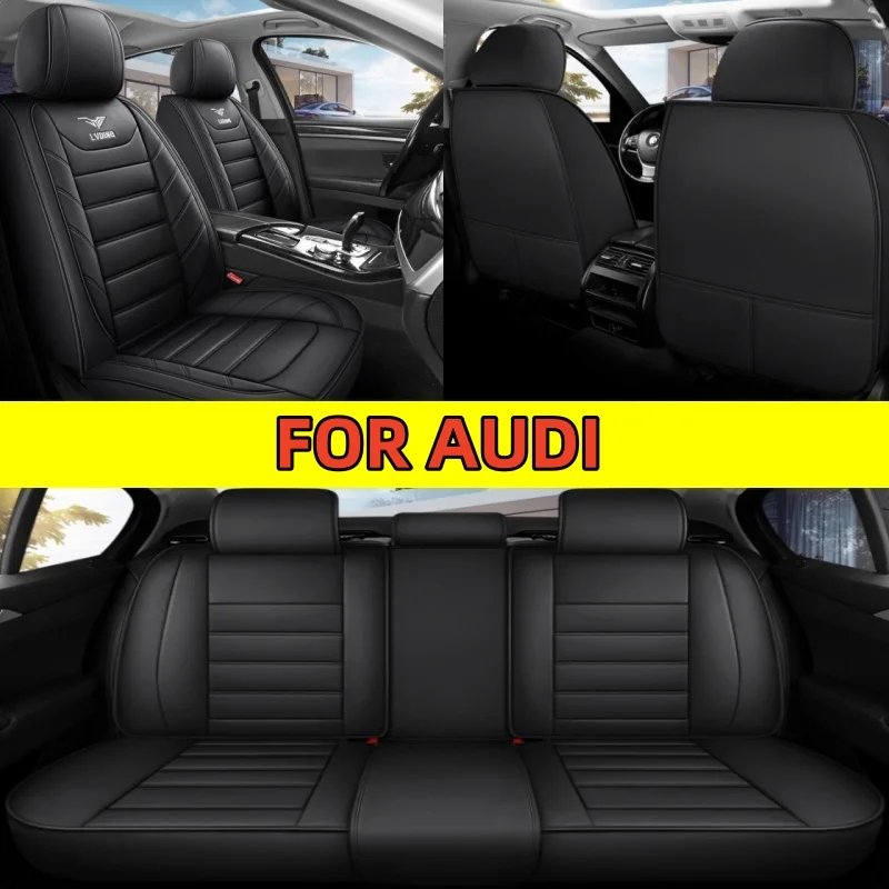 

FOR AUDI Car seat covers are soft, comfortable, waterproof and fully wrapped in artificial leather throughout the four seasons
