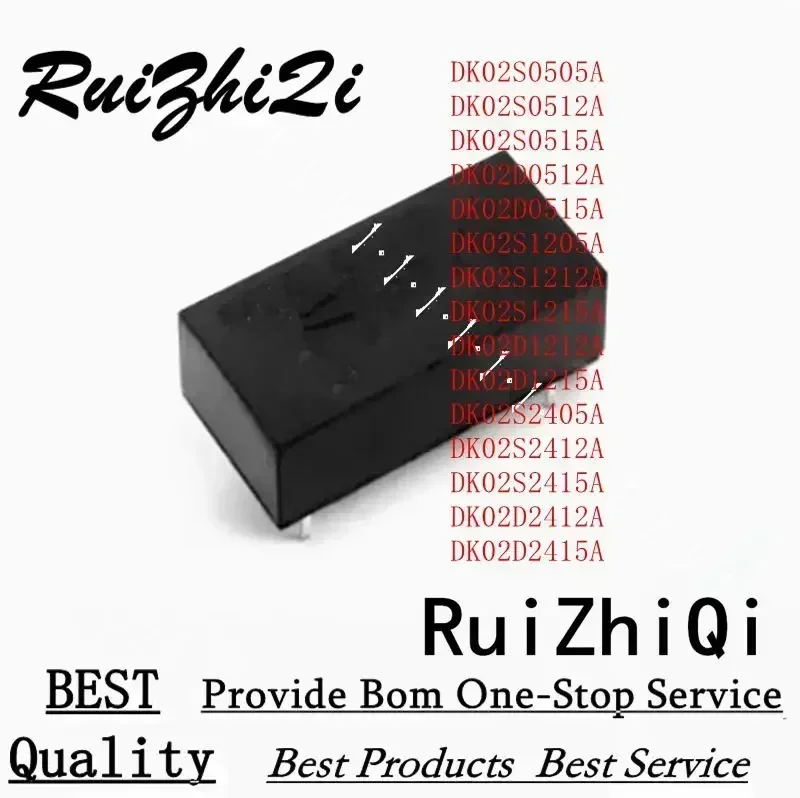 

10PCS/LOT DK02S2405A DK02S2412A DK02S2415A DK02D2412A DK02D2415A 2W DC/DC POWER DIP