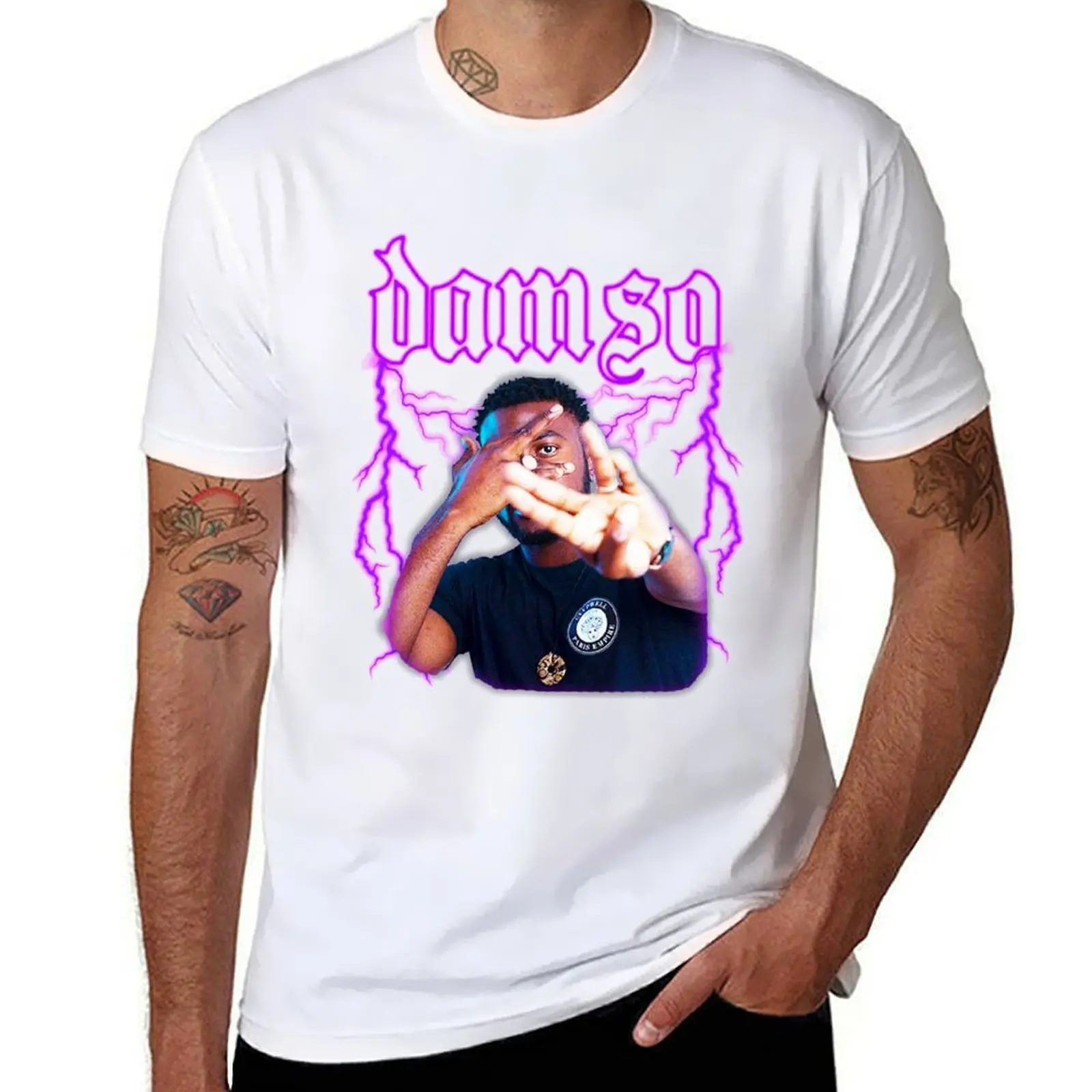 

DAMSO T-Shirt t shirts for man slim fit funny t shirts dark humor T-Shirt