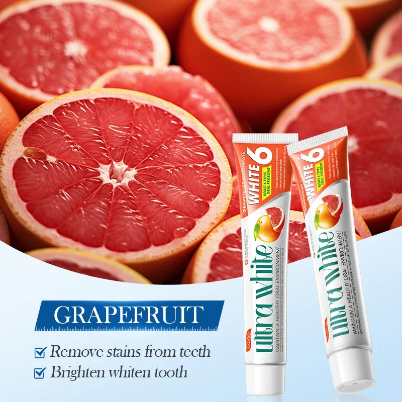 Dentiste Toothpaste Effective Teeth Tooth Decay Repair Mouthguard Original Professional Dental Bleach Grapefruit Gum Medicine