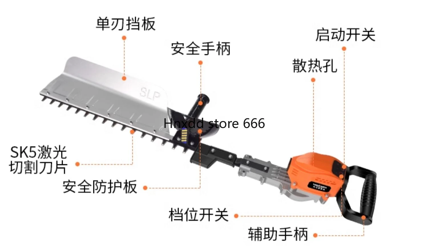 Electric tea tree trimmer fence greening tool