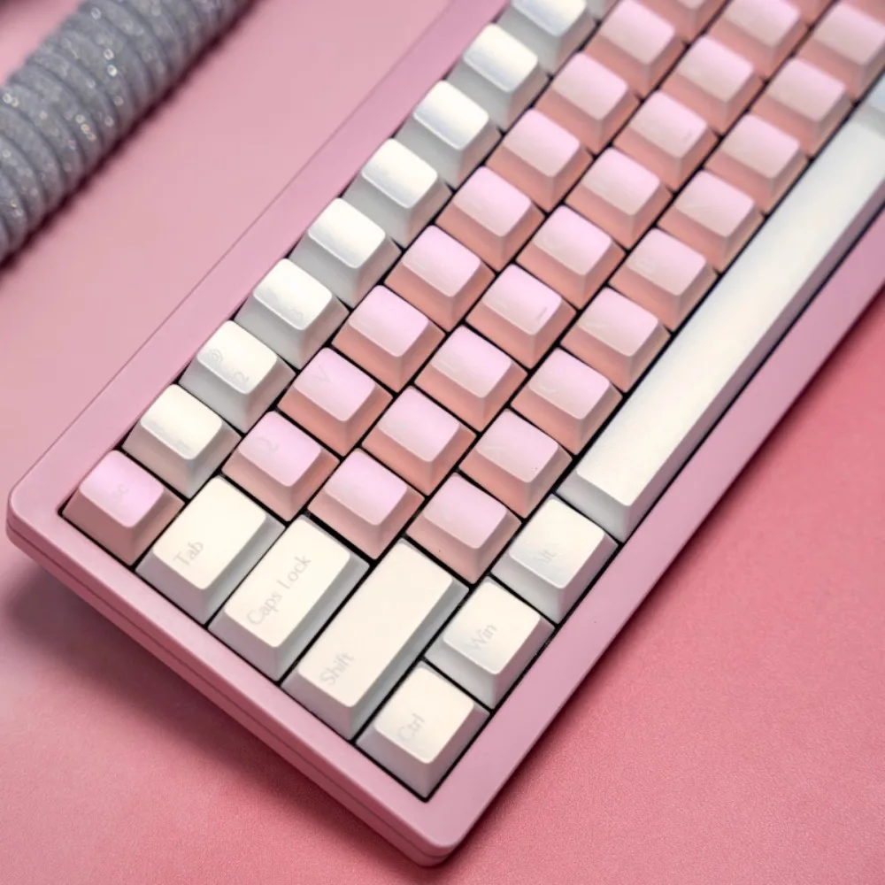 Imagem -03 - Phantom Pearl Tema Keycap Pbt Custom Cap Teclado Personalizado Perfil Cereja Acessórios de Teclado Mecânico 1.7 mm