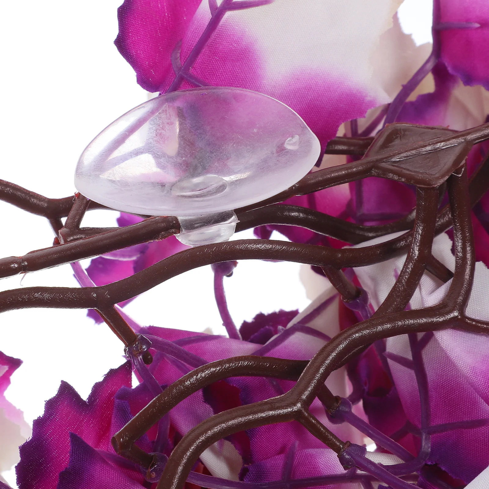 

Resin Aquarium Rattan Ornament Purple Lifelike Fake Plant for Fish Tank Decoration Artificial Water Plants Natural Scene