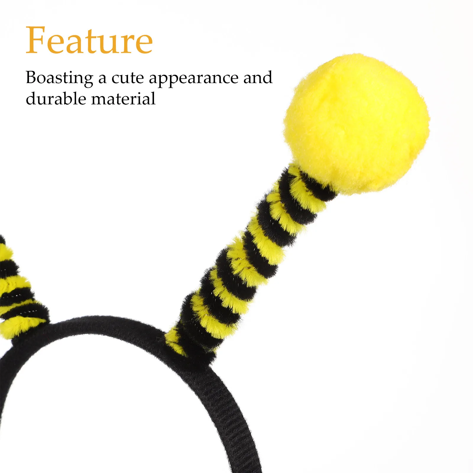 6Pcs Bees Styling Hair Bands Animal Tentacle Headbands for Festival Birthday Party Cosplay Hair Accessories Cartoon Headbands