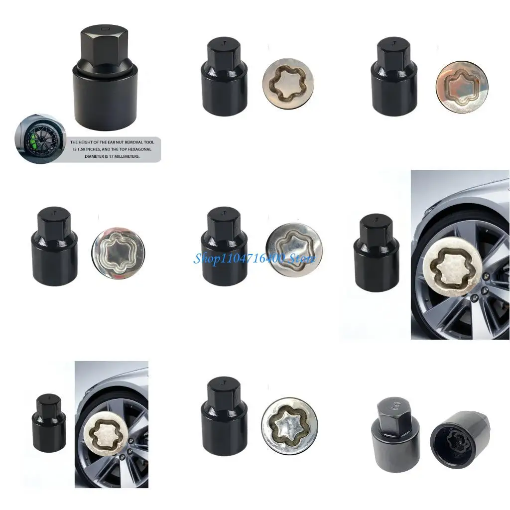 

y1gd Protective Wheel Lug Nut Socket for Select Model Lug Nut Socket Wheel Lock